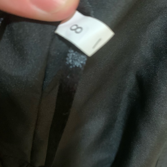 Black Pageant/Prom/Mardi Gras/Formal Dress,beaded, seqiuined, PERFECT - Picture 9 of 11